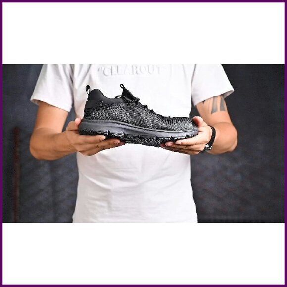 Steel Toe Work Sneakers Waterproof Lightweight Non Slip Safety Shoes - Picture 8 of 8